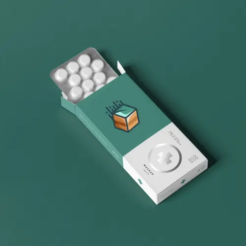 Delta-8 THC Pills Boxes