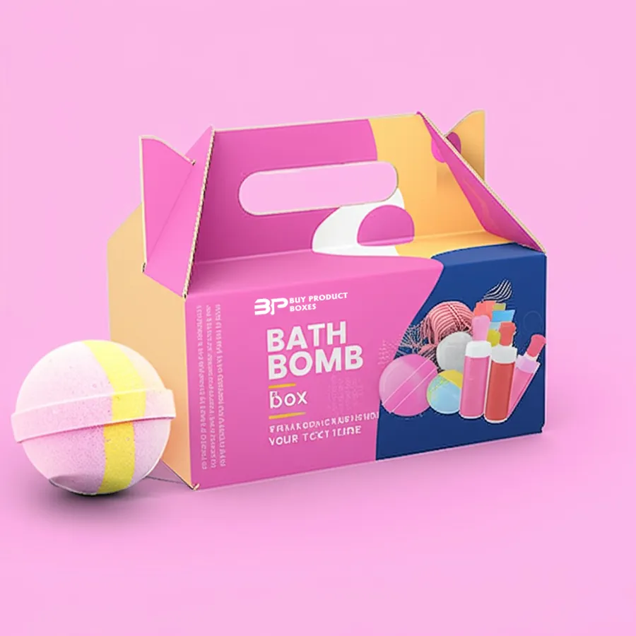 Bath Bomb Box With Handle