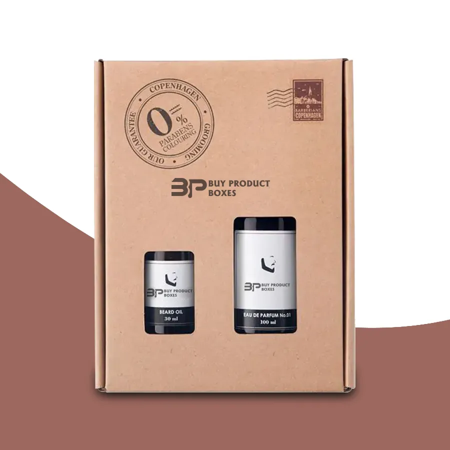 Beard Oil Box with Window