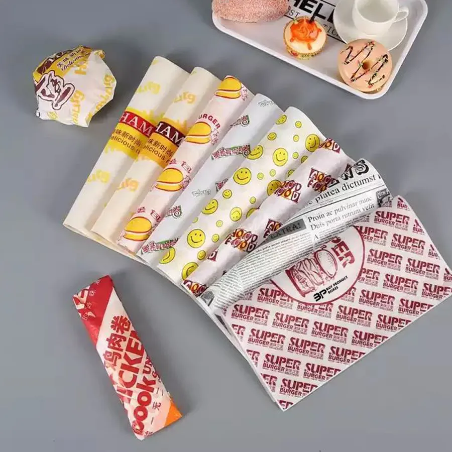 Custom Burger Papers