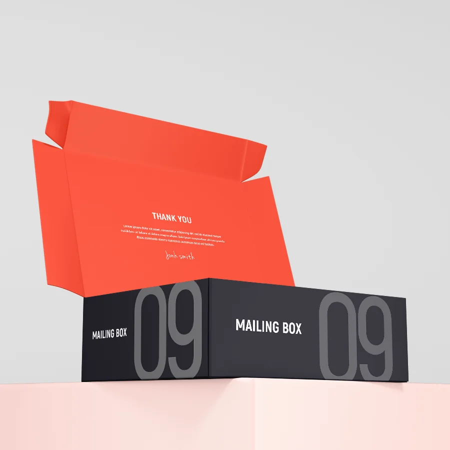 Colored Mailer Boxes