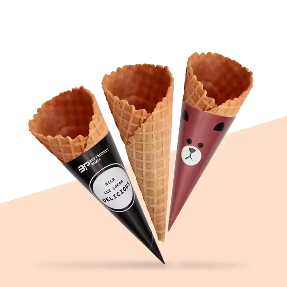 Custom Child Size Waffle Cone Sleeves
