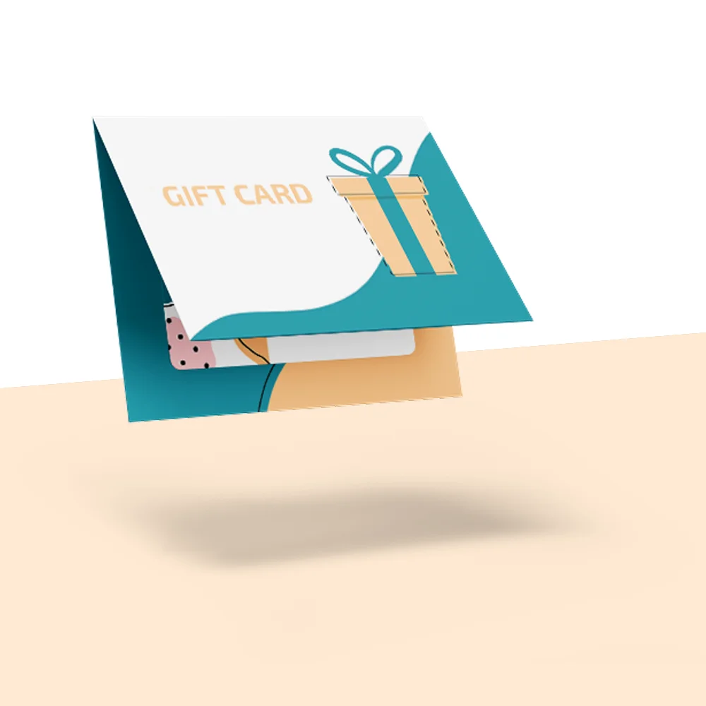 Custom Gift Card Sleeves