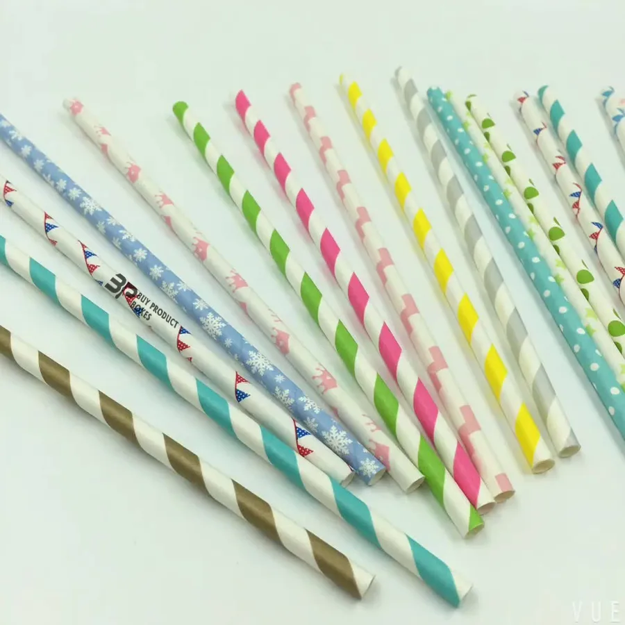 Custom Paper Straws