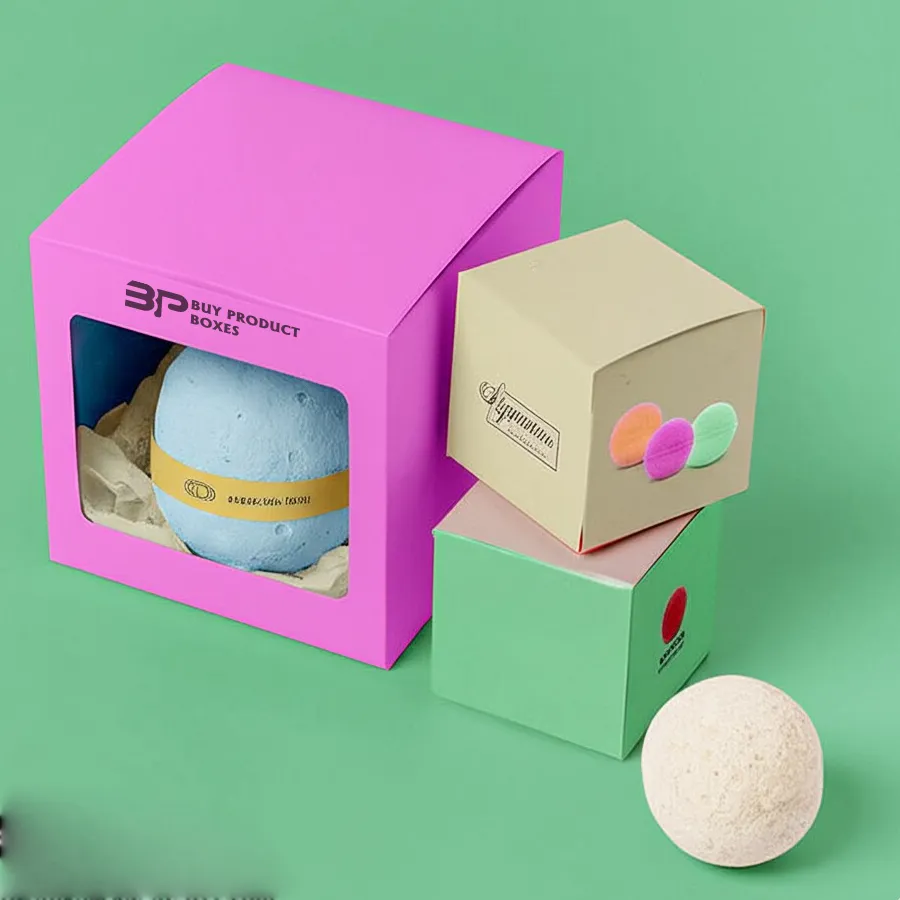 Eco Friendly Bath Bomb Boxes
