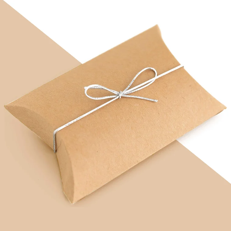 Kraft Pillow Boxes