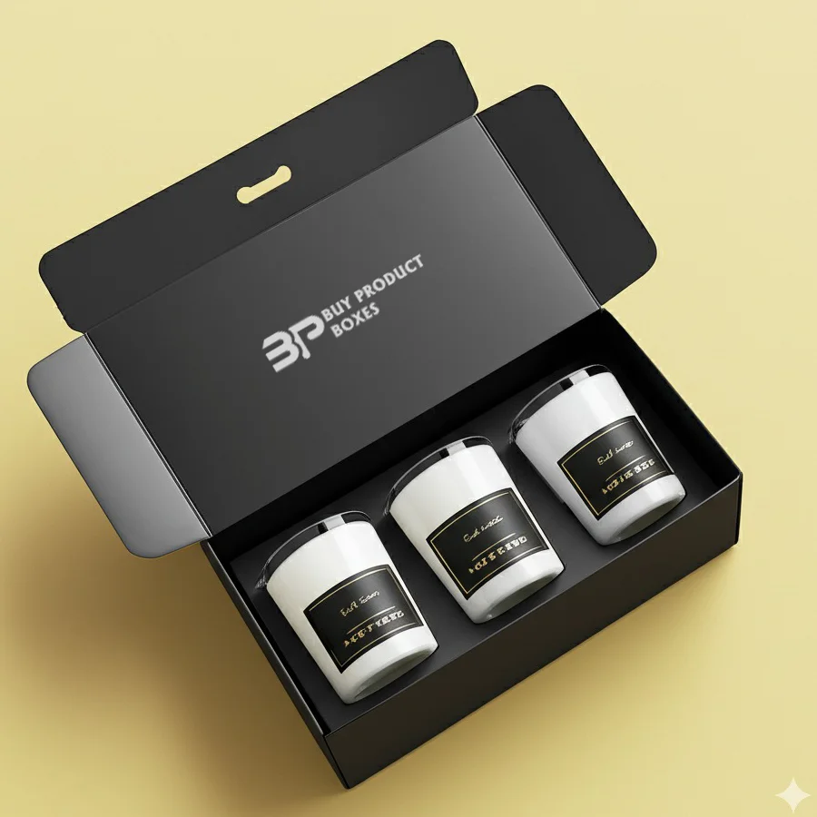 Black Candle Boxes