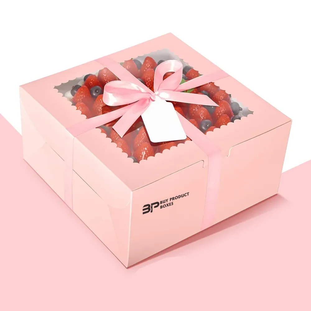 Pink Cake Box
