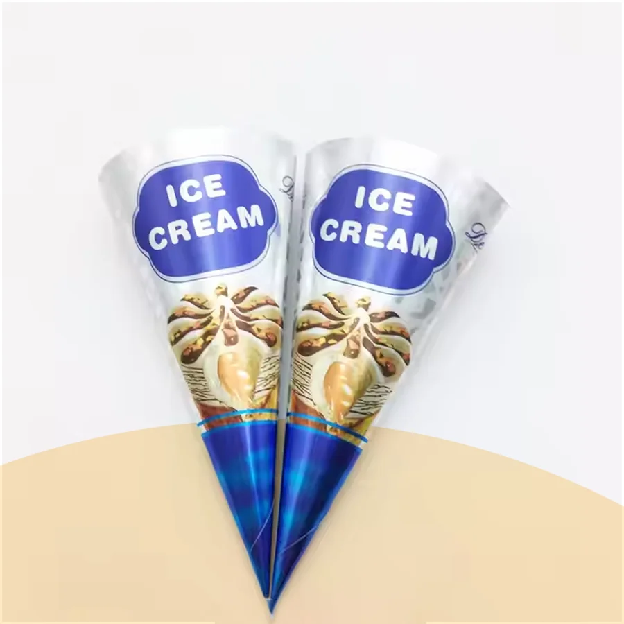 Rolled Ice Cream Cone Sleeves