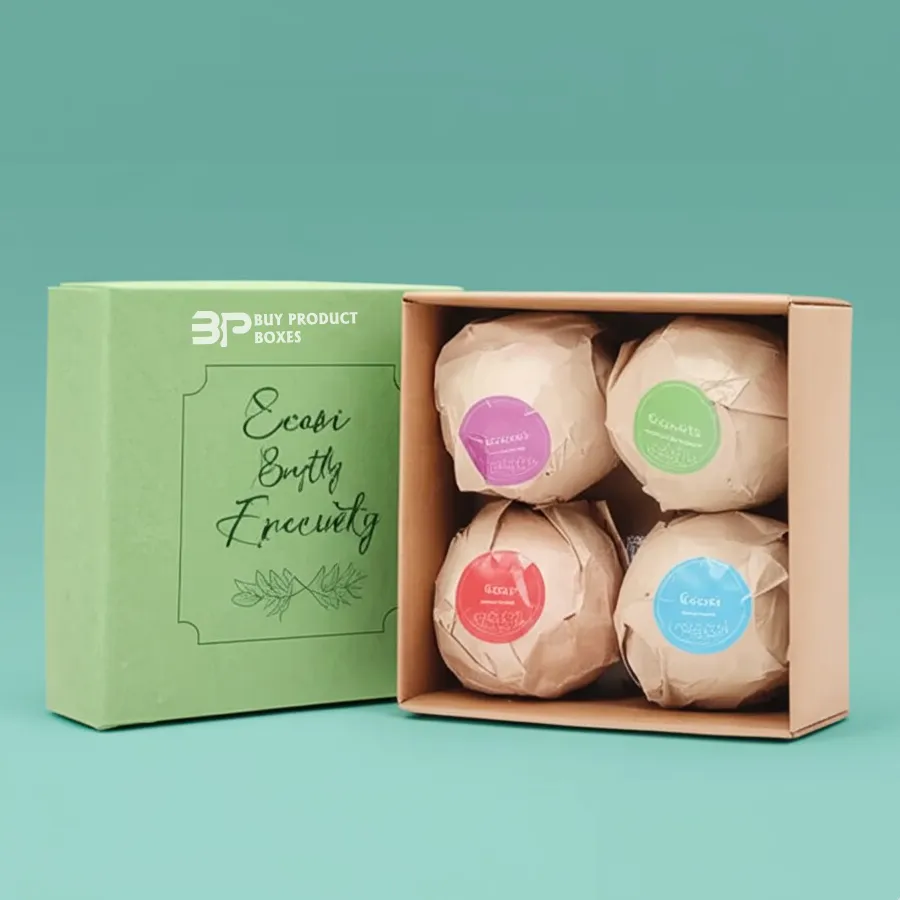 Two Piece Bath Bomb Boxes