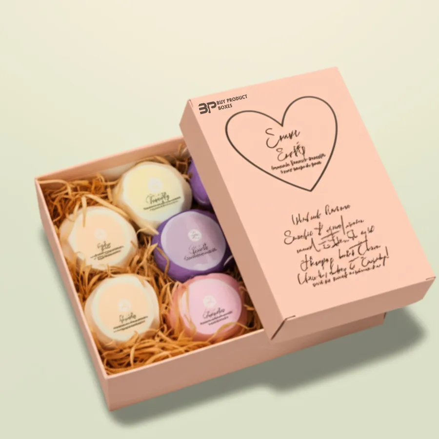 Two Piece Bath Bomb Boxes