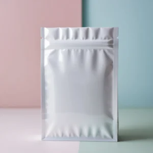 White Mylar Bags