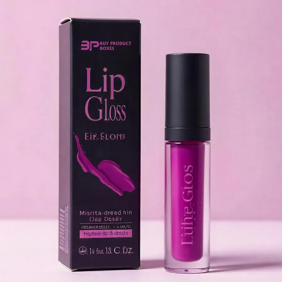 Lip Gloss Boxes with Logo