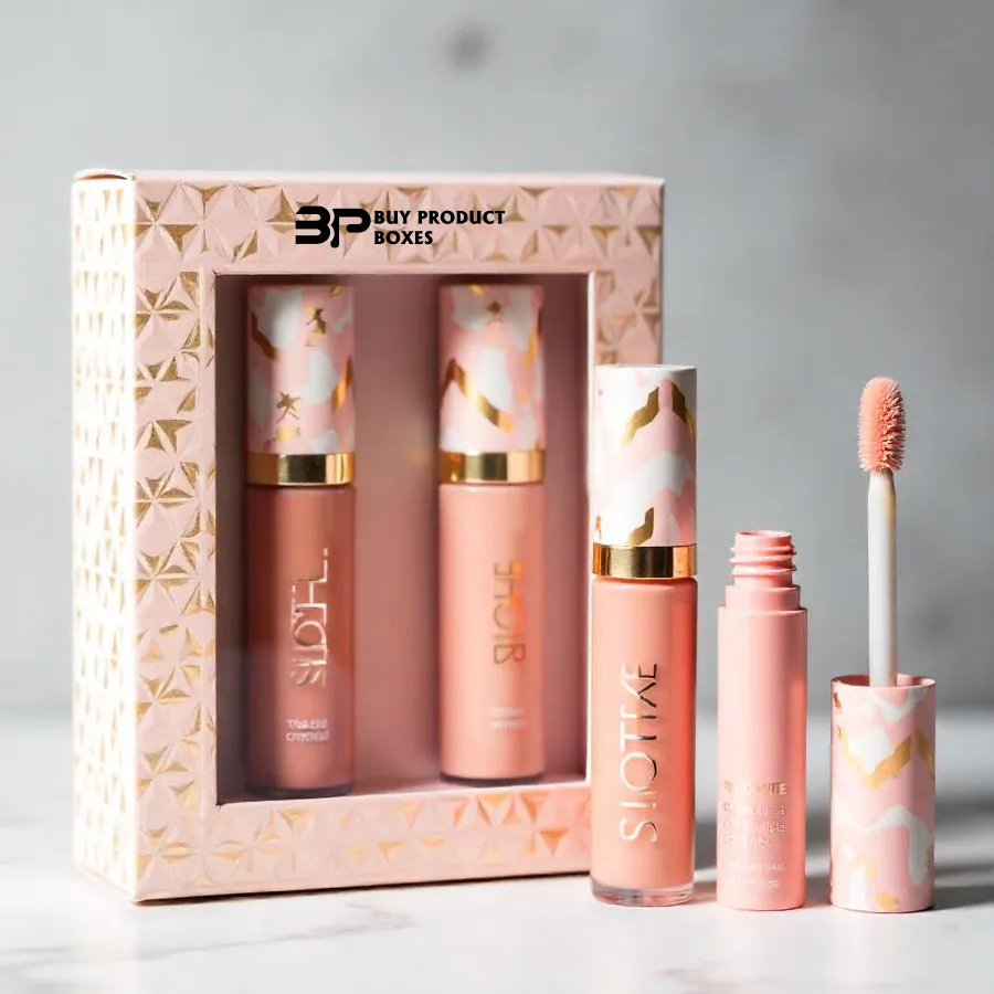 Lip Gloss Boxes with Logo