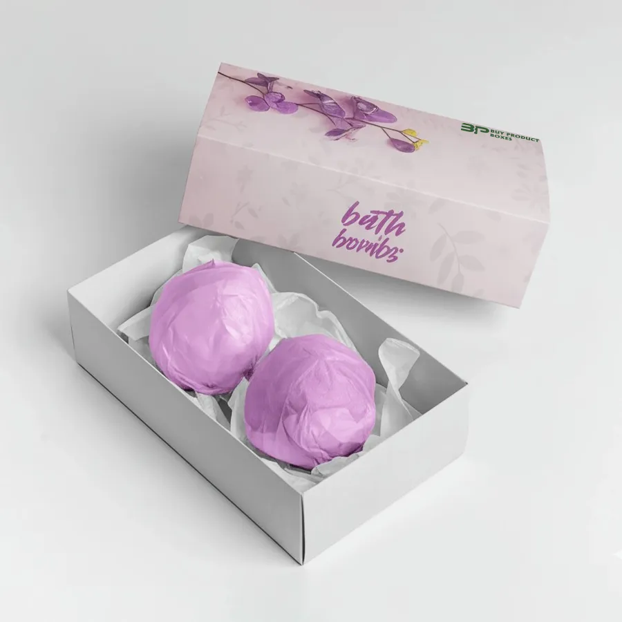 Printed Bath Bomb Boxes