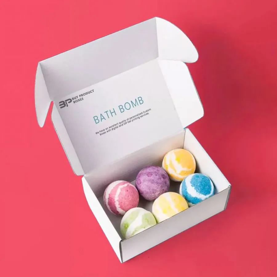 Printed Bath Bomb Boxes