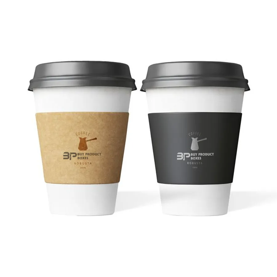 Printed Coffee Cup Sleeves
