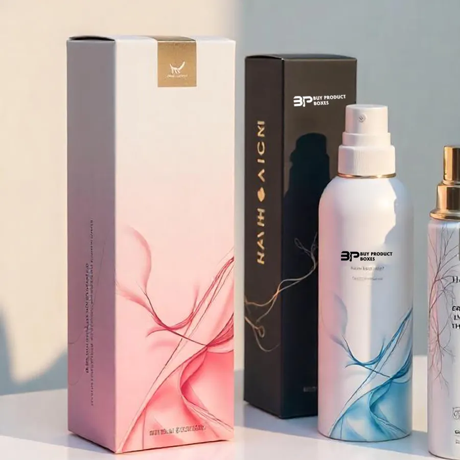 Printed Hairspray Boxes